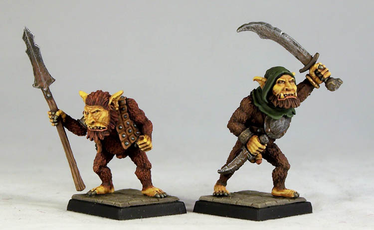 AWESOME FIGURE and NEW!! Otherworld Miniatures D&D Miniature GNOLL II 