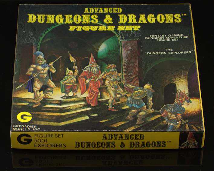 advanced dungeons and dragons figures